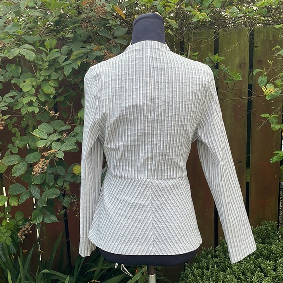 OSKA stripped side tie Jacket - Picture 2 of 5